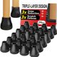 thumbnail image 1 of Protectores de patas de silla ProtStorLife de silicona, 24 piezas, ajuste de 2 cm, 1 of 7