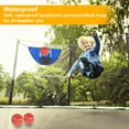 thumbnail image 4 of Trampoline Basketball Hoop with 3 Mini Basketball, Pump and Adjustable Length Drawstring, Waterproof Universal Basketball Hoop for Trampoline, 4 of 11