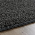 thumbnail image 5 of (2 pack) Mainstays Titan Solid Indoor Accent Rug, Black, 2'6" x 3'10", 5 of 7