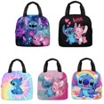 thumbnail image 2 of 2024 MINISO Stitch Bolsa de almuerzo para niños Bolsa de almuerzo para escuela primaria Bolsa de almuerzo para niños El mejor regalo Mochila de dibujos animados El mejor regalo para niños, 2 of 5