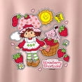 thumbnail image 3 of Strawberry Shortcake - Strawberry Stickers Short Sleeve Boxy Graphic T-Shirt, 3 of 5