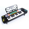 thumbnail image 2 of Piano eléctrico para niños principiantes, teclado de aprendizaje de música electrónica, instrumento portátil de educación temprana, 25 teclas, 11 modos, 2 of 12