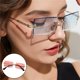thumbnail image 5 of Gafas de sol retro Chic Tinted Lens UV Protection Eyewear, 5 of 10