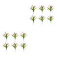 thumbnail image 2 of Kearding 6 piezas de plantas artificiales de hoja falsa para exteriores, plantas resistentes a los rayos Type2 NO2, 2 of 6