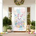 thumbnail image 4 of QuanTara Easter Door Curtain 70.87×35.43in, Multicolor Polyester Door Cover, Spring Party Decor for Classroom Office Store, Holiday Entrance Decoration, 4 of 6