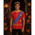 thumbnail image 3 of Halloween Prince Charming William All Over Mens Costume T Shirt, 3 of 7