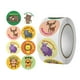 thumbnail image 4 of Paquete surtido de 1000 pegatinas redondas de animales Strade Fareast Limited 4 piezas, 4 of 8