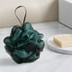 thumbnail image 4 of Esponja de Baño Bicolor - Flor de Baño de Malla Suave y Esponjosa para Adultos - Material de Polietileno, 16 X 15 Cm, Cuerda para Colgar - Rojo, Azul, Verde, Morado - 1 Paquete, 4 of 4