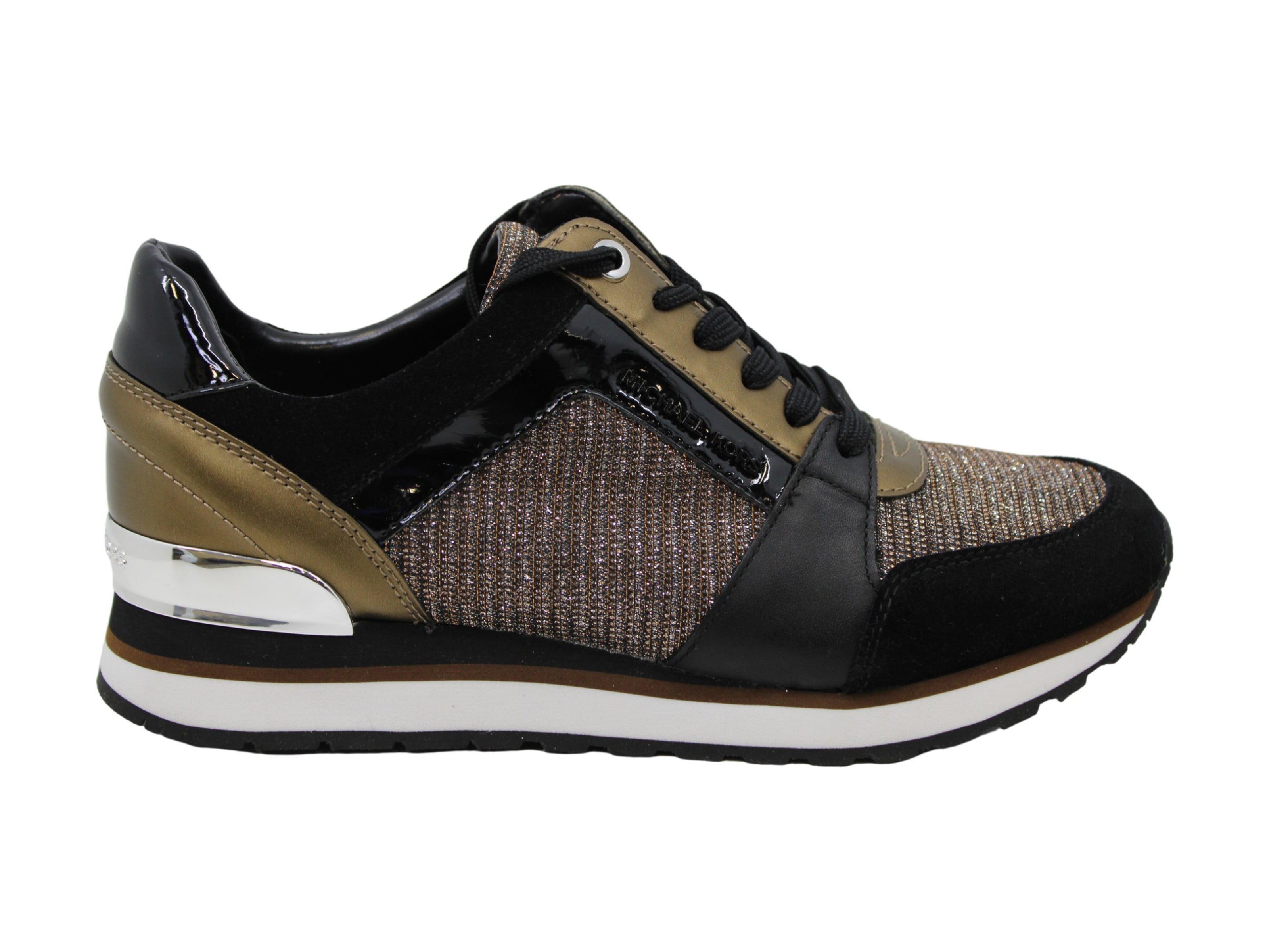 michael kors billie leather trainer