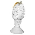 thumbnail image 2 of Figura decorativa de resina con cara de mujer abstracta Blanco, 2 of 9
