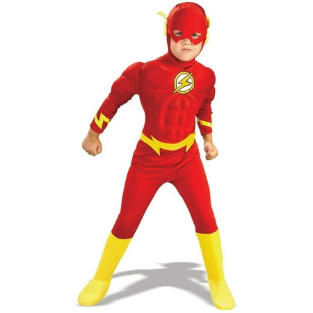 The Flash Muscle Chest Deluxe Toddler Halloween (Best Toddler Halloween Costumes Homemade)