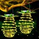 thumbnail image 5 of Paquete de 2 luces solares colgantes para exteriores, 60 luces LED solares decorativas de piña para exteriores para jardín, patio, césped, decoración de mesa, blanco cálido, 5 of 5