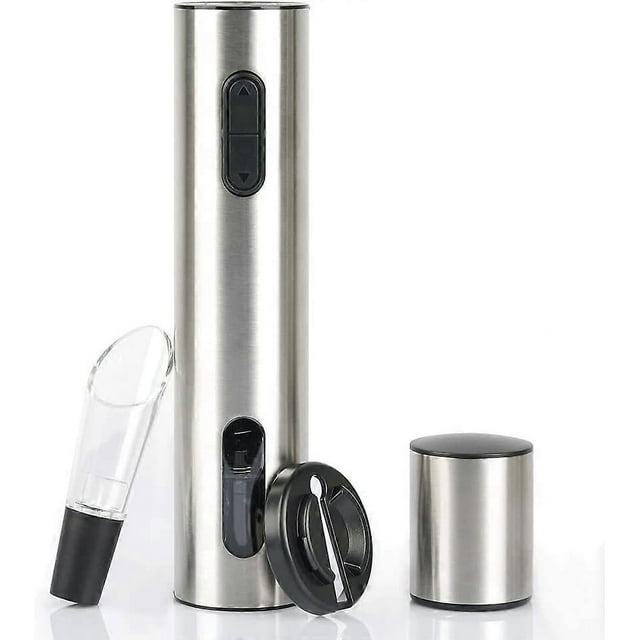 Ensembles de Vin Électrique, Rechargeable Type-C, Argent