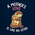 thumbnail image 6 of Wild Bobby A Mother's Love Is Like No Otter Women Standard V-Neck Tee, 6 of 6