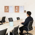 thumbnail image 7 of NWOKYZGH 2pc Magnetic Whiteboard Cork Board Combination Memorandum Board Suitable for office Home Student Photo Display Board 5ml, 7 of 7