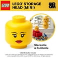 thumbnail image 7 of LEGO Storage Products: 40331725 Mini Head Yellow - Girl, 7 of 7