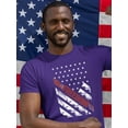 thumbnail image 2 of Freedom 4Th Of July T-Shirt Men -Image by Shutterstock, Male 4X-Large, 2 of 4