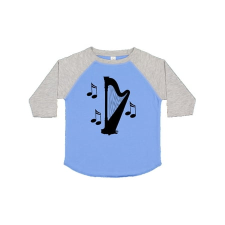 

Inktastic Harp Silhouette Music Gift Gift Toddler Boy or Toddler Girl T-Shirt