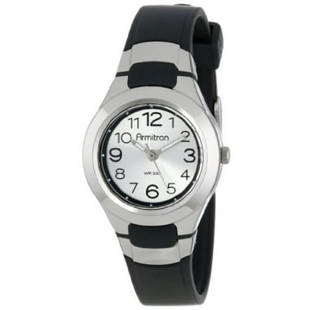 Sport Unisex 25/6418BLK Analog Easy-to-Read Dial Black Resin Strap Watch