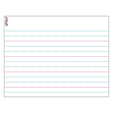 UPC: 0078628273076 | Trend Enterprises Handwriting Paper Wipe Off Chart 22  x 17  6/Bundle (T-27304) T-27307