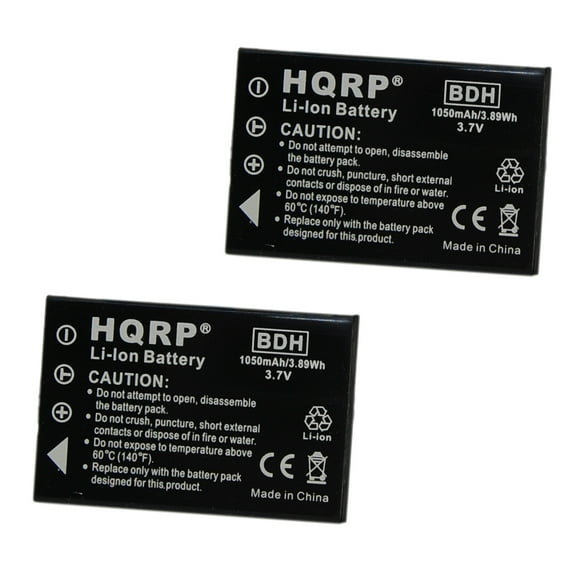 HQRP Two Batteries for HP Photosmart R717, R725, R727, R817, R817v, R817xi, R818, R927 Digital Camera Replacement