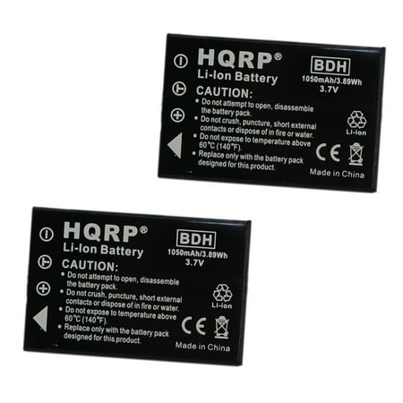 HQRP Two Batteries for HP Photosmart R717 R725 R727 R817 R817v R817xi R818 R927 Digital Camera Replacement
