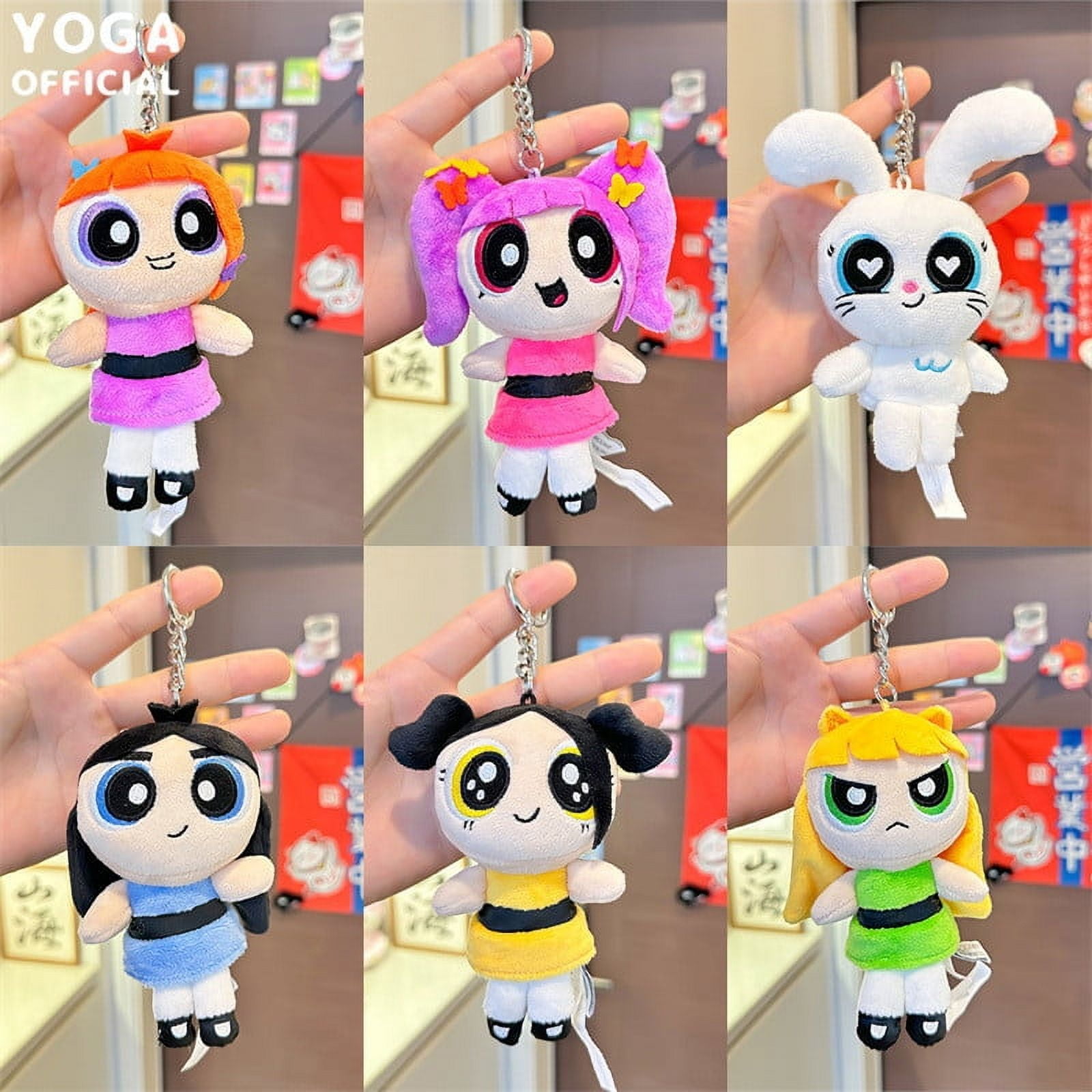 Newjeans The Powerpuff Girls Plush Doll Keyring Bunnies Gift