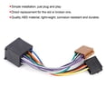 thumbnail image 4 of Stereo Harness, Simple Installation Stable Corrosion Resistant Plug and Play Fine Workmanship Radio Adapter Harness Lightweight  for MP3 for Leisure, 4 of 7