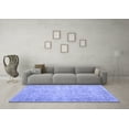 thumbnail image 3 of Ahgly Company Indoor Rectangle Persian Blue Traditional Area Rugs, 2' x 4', 3 of 4