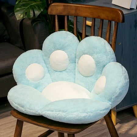

MAOWAPLG Chair Cushion Seat Cushion Paw Cushion Cute Chair Cushions Kawaii Paw Shape Gaming Chair Cushion Kitty Plush Lazy Sofa Pillow for Girl Gamer Chair Kawaii Accessories，28 x24
