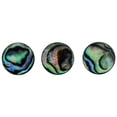 thumbnail image 3 of KAKOWELY 3PCS Finger Button with Abalone Shell Inlay Replacement Trumpet Part,0.51"X0.51"X0.08", 3 of 4