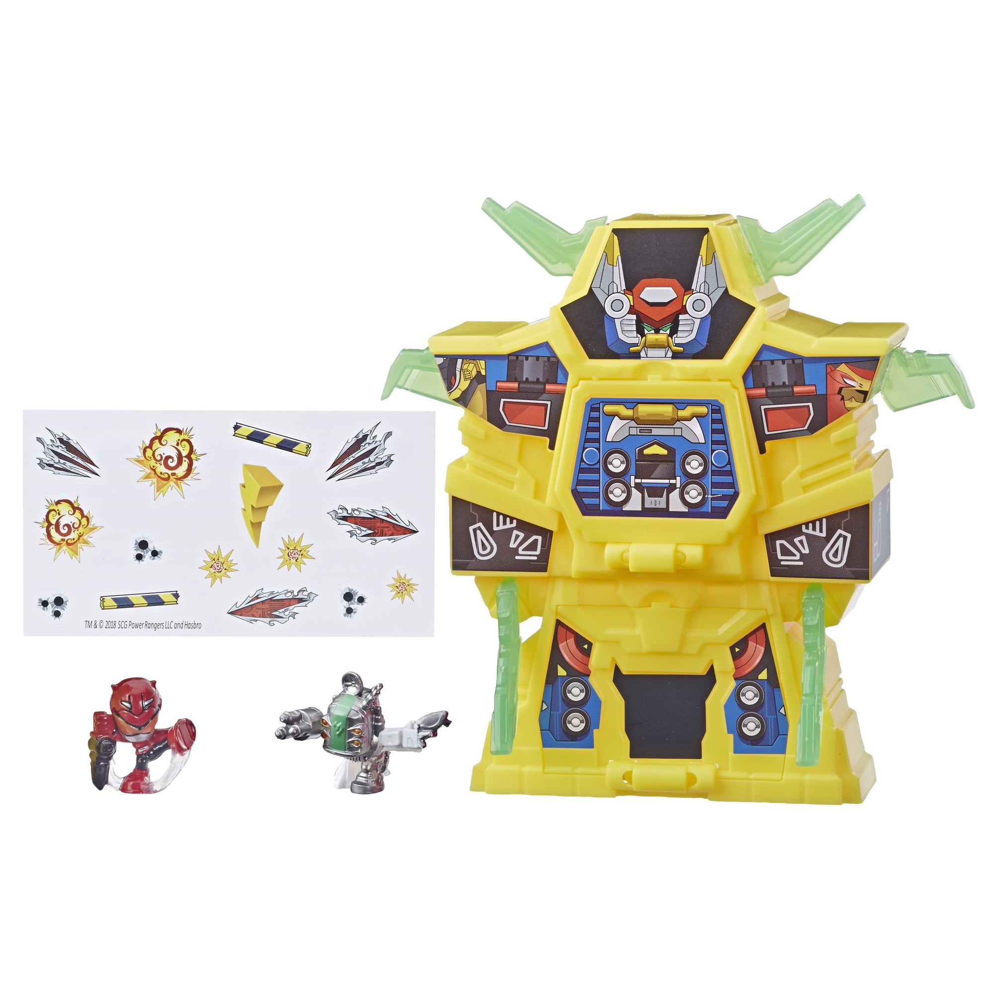 Power Rangers Micro Morphers Zords Series 1 Collectible with Stickers and  Accessories, 1 Inch - Walmart.com