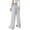 Grey, variant on 67 Six Seven Letter Pants For Kids Pants Casual Girls Printed Loose Fit Lightweight Jogger Pants Straight Leg Athletic Trousers With Side Pockets Beige 120(6-7 Years)
