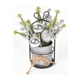 thumbnail image 2 of Christmas decoration-Christmas wrought iron galvanized barrel desktop potted ornaments simulation pine berries holiday decoration desktop Christmas tree, 2 of 6