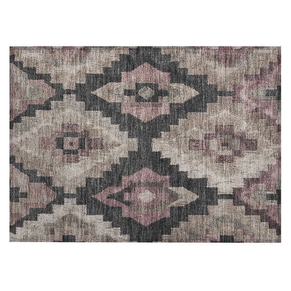 Dalyn Rugs Machine Washable Indoor/Outdoor Chantille Taupe 1'8" x 2'6" Rug