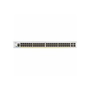 Cisco Catalyst C1200-48P-4X Ethernet Switch, 48 Ports - Manageable - 10 Gigabit Ethernet - 10/100/1000Base-T, 10GBase-X - 3 Layer Supported