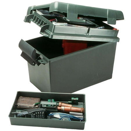 Forest Green Book Boxes - MTM SPORTSMEN'S SPUD 1 DRY BOX POLYPROPYLENE FOREST GREEN