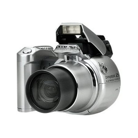 Minolta DiMAGE Z1 - Digital camera - compact - 3.2 MP - 10x optical zoom - silver
