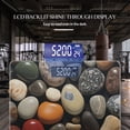 thumbnail image 3 of Bathroom Scale, Highly Accurate Digital Body Scale,Precisely Measures Weight up to 400 lbs-Colorful Pebbles And Rocks In Various Sizes And Shapes, 3 of 4