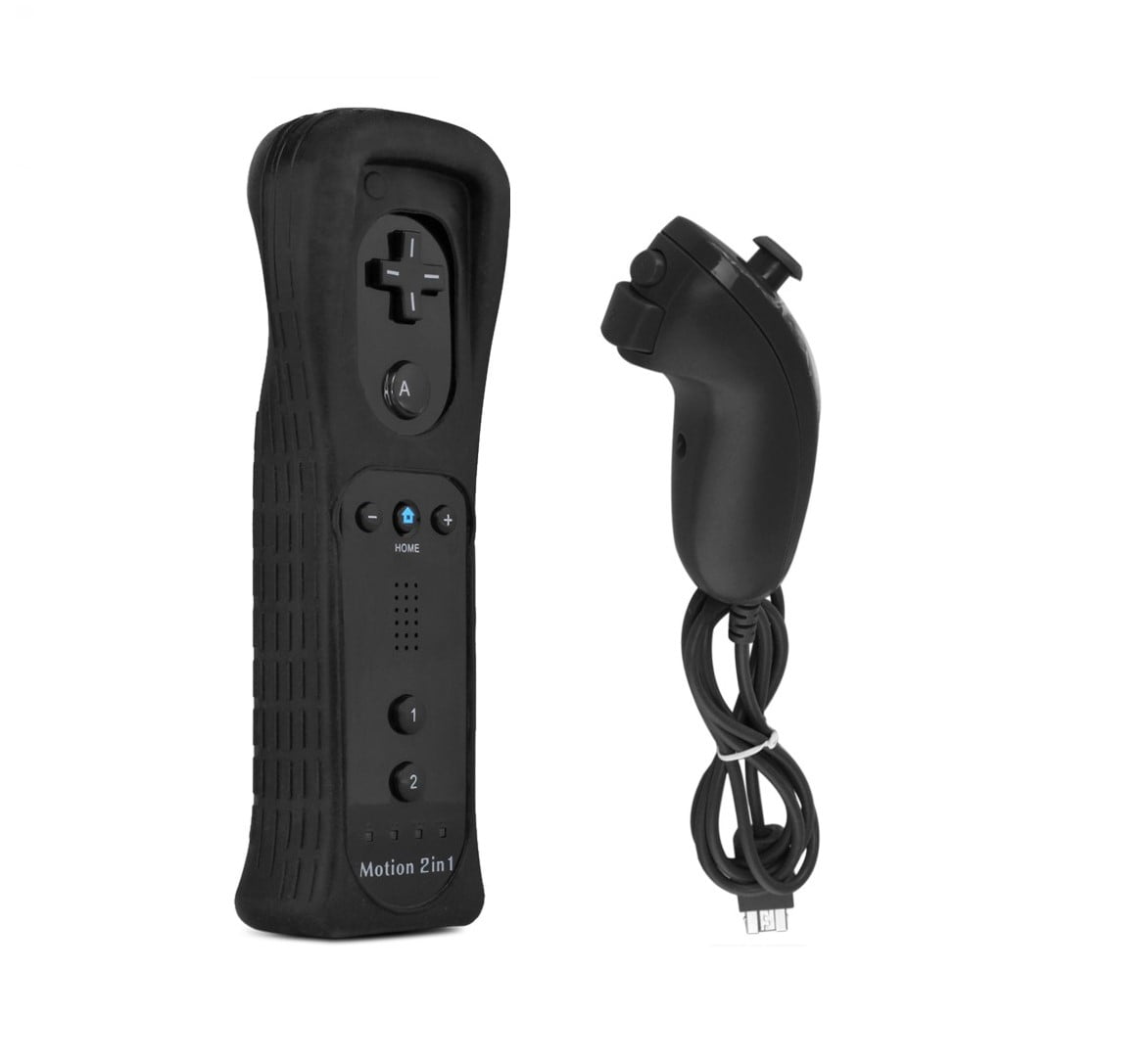 Wireless Remote Wiimote Control Controller + Silicone Case Sleeve Skin