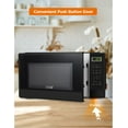 thumbnail image 2 of Commercial Chef 1.1 Cu Ft Microwave with 10 Power Levels, Small Microwave with Push Button, 1000W Countertop Microwave, 2 of 7
