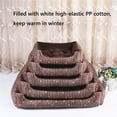 thumbnail image 4 of Soft large Pet Dog Bed Cat kennel Warm Cozy Dog House Soft Fleece Nest Dog Baskets Mat Autumn Winter Dog Kennel Accessories ShopWise Round, 4 of 12