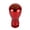 Red, variant on YAHHU Universal 5 Speed Gear Shift Knob - Aluminum Alloy Manual/Automatic Shifter Lever Handle - Black