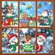 thumbnail image 2 of Pegatinas de ventana de copo de nieve de Navidad, Feliz Navidad, Papá Noel, muñeco de nieve, alce, puerta electrostática, pegatina de pared de vidrio, decoración del hogar, 2 of 4