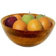 thumbnail image 6 of Woodard & Charles 3 Piece 14" Wood Salad Bowl and Server Set, 6 of 6