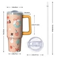thumbnail image 2 of 30 Oz Holiday Stocking Tumbler With Handle, Christmas Coffee Travel Mug Cup, Winter Gift, 2 of 5