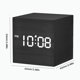 thumbnail image 4 of Reloj Mesa LED Control Voz Despertador Digital para Del (negro), 4 of 6