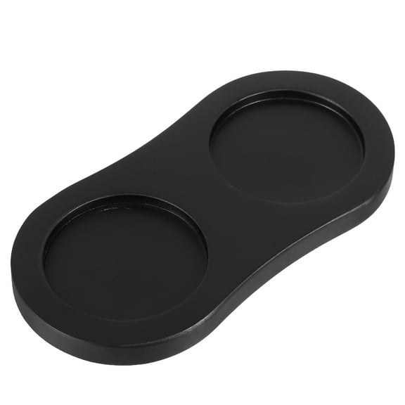 Worgeous Pepper and Salt Mill Tray Wood Pepper and Mill Holder Rest  Dining Table Protector for Salt Pepper Shakers Storage