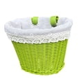thumbnail image 4 of Cesta para bicicleta infantil, cesta para triciclo, fácil de instalar, almacenamiento, decoración universal. 25 cm x 19 cm x 18 cm, 4 of 9