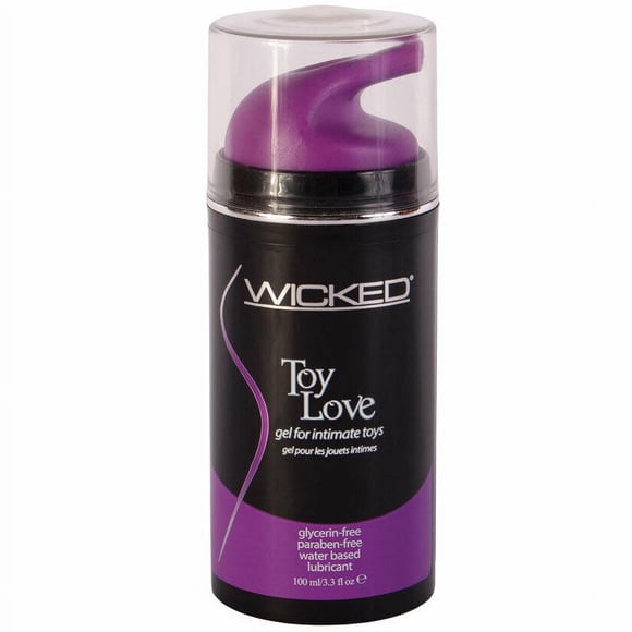 Wicked Toy Love Gel, Paraben-Free Water Based Personal Lubricant, 3.3 oz